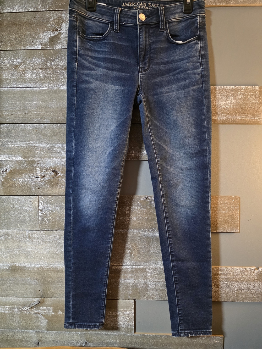 American Eagle Outfitters Dark Blue Skinny Jeans